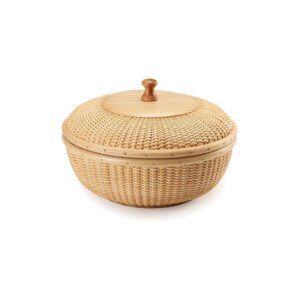 Teng Jin Nantucket Round Handicraft Basket